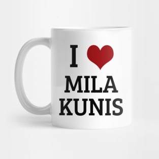 I Heart Mila Kunis Mug